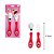 Kit Talher Infantil Garfo E Colher Meus Melhores Amigos Kids - Imagem 1