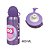 Kit Garrafinha Infantil Inox Squeeze Água 400 Ml+ Kit Talher Colher e Garfo - Imagem 5
