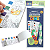 Bloco Para Colorir Com Aquarela Para Pintura Leo e Leo - Imagem 1