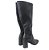 -Bota Cano Alta Preto Almeria - Imagem 7
