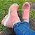 -Bota  Lanin Nobuck Rose Peluciada Com Lã - Imagem 9