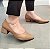 -                  Scarpin Salto Baixo Bloco Napa Cadis - Imagem 9
