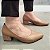 -                  Scarpin Salto Baixo Bloco Napa Cadis - Imagem 14