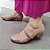 Sapato Conforto Firezzi Boneca Joanete Salto Baixo 7887 Bege - Imagem 1