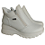 - Bota Lanin Napa Off White Peluciada Com Lã Pelinhos Tênis - Imagem 7