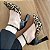 -    Scarpin Feminino Hermosa Espadrilhe Animal Print Bico fino Salto Alto - Imagem 8