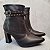 -              Bota Feminina Elegante Mendoza Salto Alto Bico Fino - Imagem 1