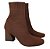 -    Bota Feminina Lima Knit Salto Bloco Alto - Imagem 19