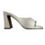 Tamanco Caiena Salto Bloco Alto Elegante Enfeite Metal - Imagem 18