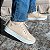 Tênis Casual Feminino Em Couro Legítimo Parvas Flat - Imagem 3