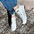 Tênis Casual Feminino Em Couro Legítimo Parvas Flat - Imagem 17