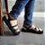 Sandália Feminina Gandía Flat Detalhes Metalizados Conforto - Imagem 1