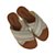 Rasteirinha Feminina Roses Tiras Cruzadas Corda Palha Chinelo Natural - Imagem 15