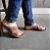 Rasteirinha Feminina Roses Tiras Cruzadas Corda Palha Chinelo Natural - Imagem 1