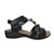 Sandália Feminina Super Conforto 266446 Enfeites Metalizados - Imagem 15
