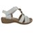 Sandália Feminina Super Conforto 266446 Enfeites Metalizados - Imagem 12