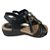 Sandália Feminina Super Conforto 266446 Enfeites Metalizados - Imagem 18