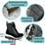 Bota Feminina Forrada Alins Cadarços Lã Inverno - Imagem 6