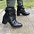 Bota Feminina Slouch Juli Salto Bloco Cano Médio Enrugada - Imagem 1