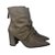 Bota Feminina Ronda Slouch Couro Bico Fino Salto Alto Bloco - Imagem 18