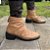 Bota Feminina Jerez Forrada com Lã Couro Salto Médio Bloco - Imagem 4