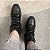 Bota Feminina Valencia Slouch Couro Salto Médio Bloco - Imagem 8