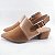 Slingback Quito Nobuck Antique/Verniz Bege - Imagem 3