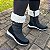-Bota Com lã Ushuaia Nobuck com nylon preto - Imagem 1