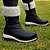-Bota Com lã Ushuaia Nobuck com nylon preto - Imagem 1