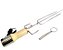 KIT Espeto Giratório Elétrico - GIROPLUS GARFO - Para assar peças de carnes maiores (SEM CHURRASQUEIRA). - Imagem 1