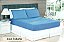 LENÇOL KING DE MALHA 03 PEÇAS AZUL COBALTO- 3330 - Imagem 1