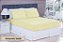 LENÇOL QUEEN DE MALHA 03 PEÇAS AMARELO BEBÊ - 2197 - Imagem 1