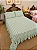 JOGO DE LENÇOL QUEEN FARM HOUSE 04 PEÇAS MALHA ESTAMPADA XADREZ VERDE - Imagem 3