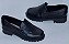 Mocassim em couro preto - Imagem 1
