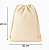 Saquinho Ecobag Tecido 100% algodão Medida 30 largura x 40 Altura Cordão Duplo Liso Sem Estampa - Imagem 5