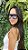 ORAMA OVERSIZED PRETO / LENTES COSMETICA - Imagem 4