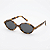 ORAMA OVAL MARROM - LENTES CINZAS - Imagem 1