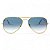 OCULOS DE SOL RAY BAN AVIADOR DOURADO AZUL - Imagem 1