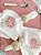 Guardanapo Hortênsia Rosa/ Off- white - Imagem 1