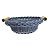 Cesta De Pão Redonda Jurerê Azul Jeans - Vime Sintético C/Alça de Bambu P - Imagem 1