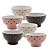 Conjunto 6 Bowls Cerâmica Coração Sortidos - Imagem 1