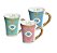Caneca Olho Grego La Vie - Cj 3 peças - Imagem 1