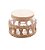 Pote Vidro Borossilicato com Sisal e Tampa Madeira Wolff | 350ml - Imagem 1
