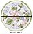 Conjunto Prato Raso Flores Coloridas 6 Unidades - Imagem 2