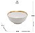 Bowl em Porcelana Branco e Dourado Dubai 15x6cm - WOLFF - Imagem 3