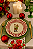 Cj 6 Pratos Raso Christmas Listras - Imagem 3