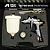Pistola DE Pintura Pininfarina Ws-400 BASE Anest Iwata (Maleta Completa) - Imagem 2