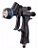 Pistola de Pintura Carbonio 360° light Geo hvlp Walcom 1.3 c/manômetro digital (Maleta Completa) - Imagem 3