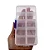 Caixa Organizadora Plástica 10x5x2cm com 10 Divisórias - Imagem 2