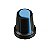 Knob para Potenciômetro 15x17mm Azul - Imagem 1